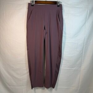 ATHLETA Ribbed Sides Athletic Pant with‎ Pockets - Mauve - Size 2